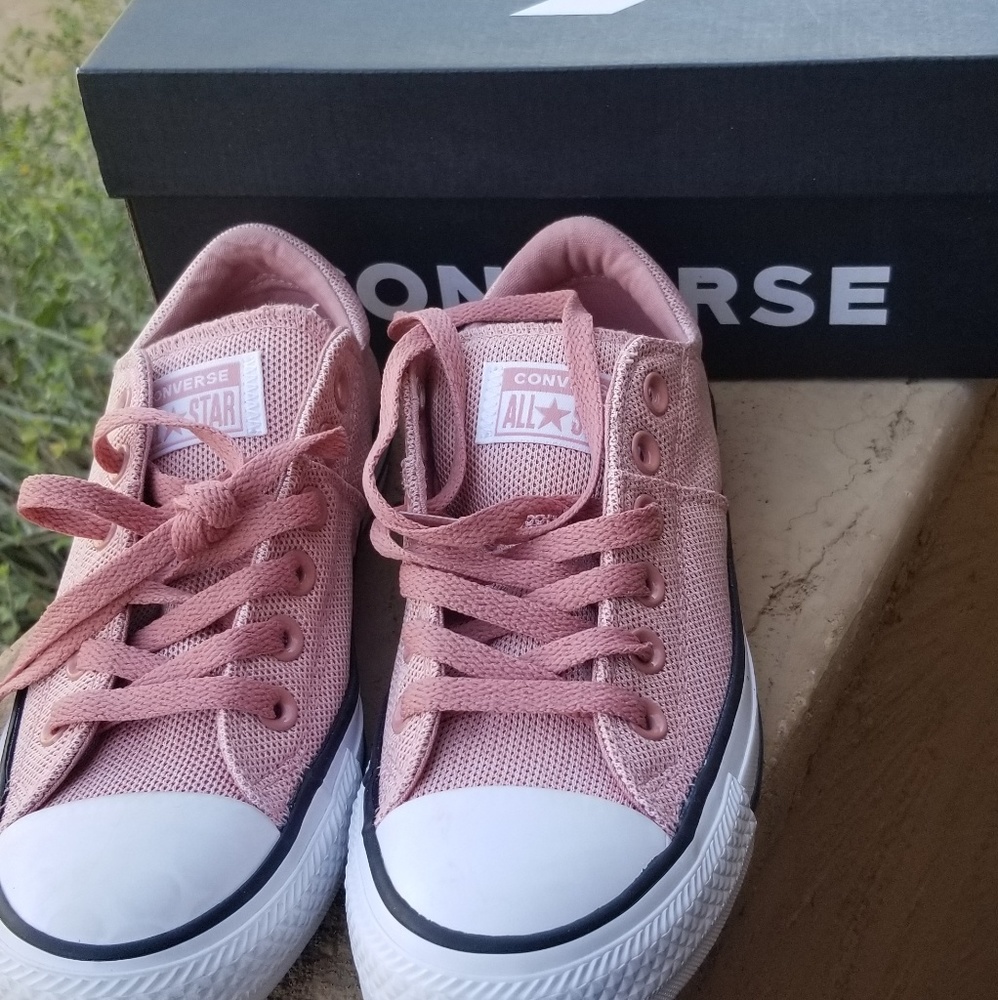Rust Pink Madison-Ox Converse Low-Top